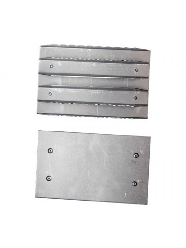 Almohaza aluminio grande rectangular