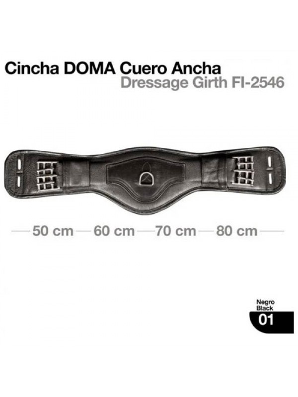 Cincha doma Castecus ancha FI-2546